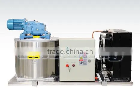 High efficiency 0.5T commercial flake ice machine small ice plant flake ice maker