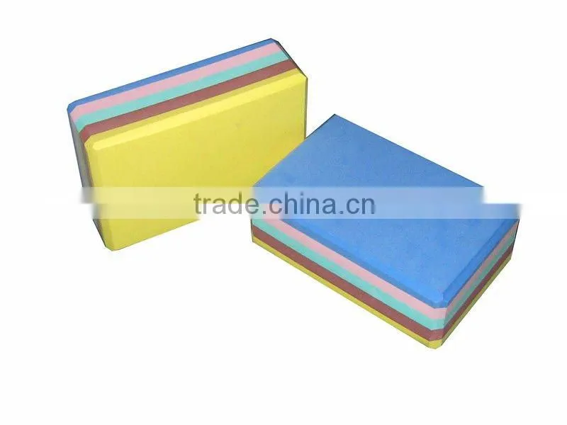 Colourful yoga block/Yoga block exercises/custom yoga block/Yoga brick