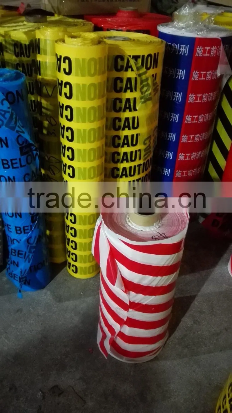 Top sales ! yellow caution warning tape