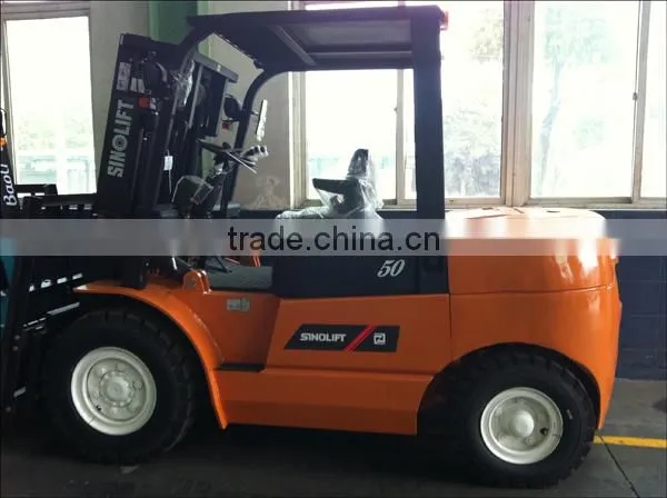 Sinolift 2015 New CPCD4-5T Heavy Duty Hydraulic Diesel Forklift