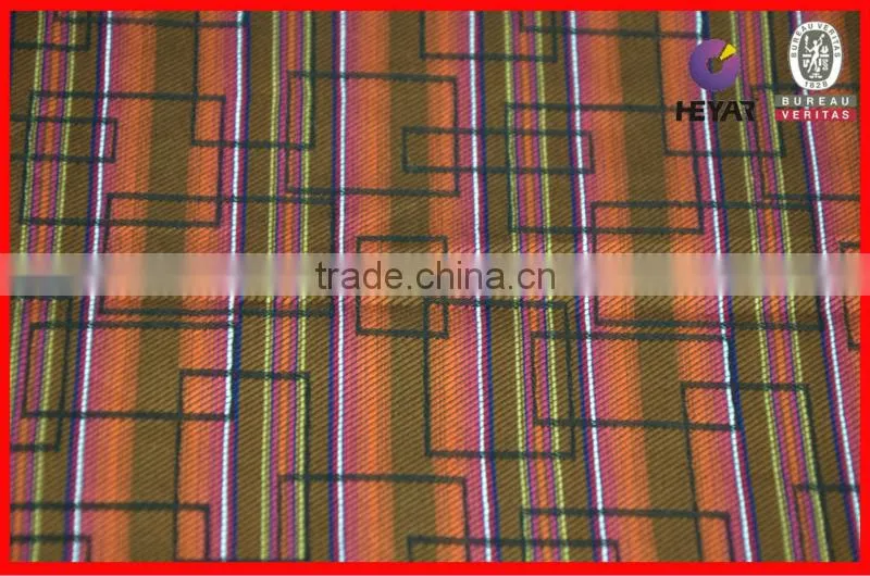 China Colorful Lined Jacquard Fabric on Sale