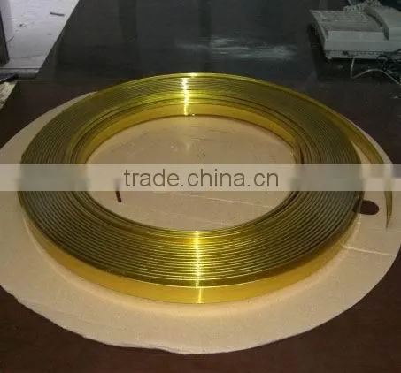 straight angle type plastic and aluminum trim cap for channel letter sign