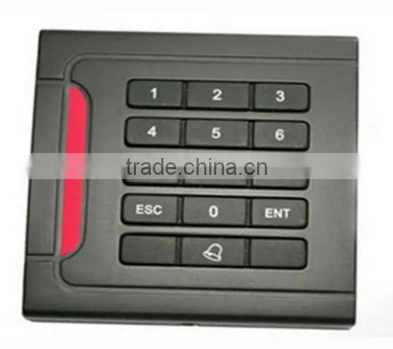 2016 Hot mental acess control management connect WG for single door remote control with WG26 EM-ID or MF optional color