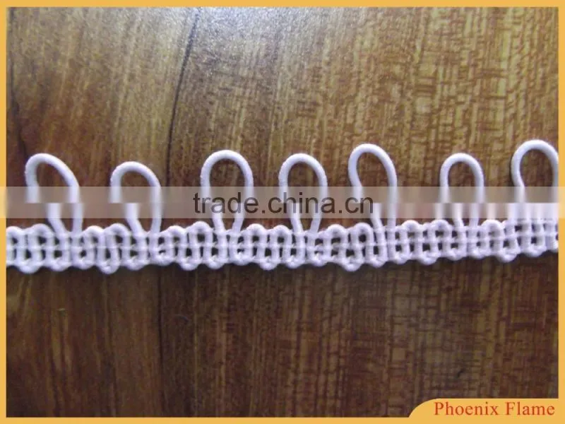 New design elastic loop or elastic button loop for clothes