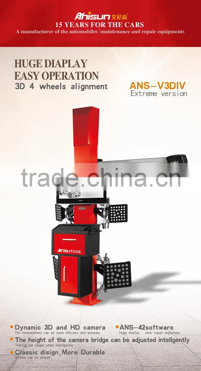 3d wheel aligner with good quality and discount price for sale