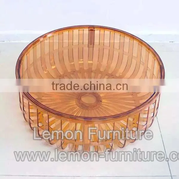 Durable classical glowing led tea table