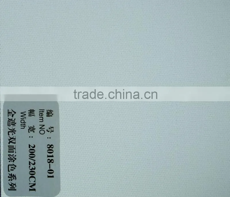 100% polyester blackout acrylic coated window blind