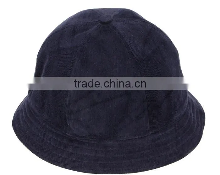 Wholesale foldable cotton fashion 6 panel blank designer custom bucket hat