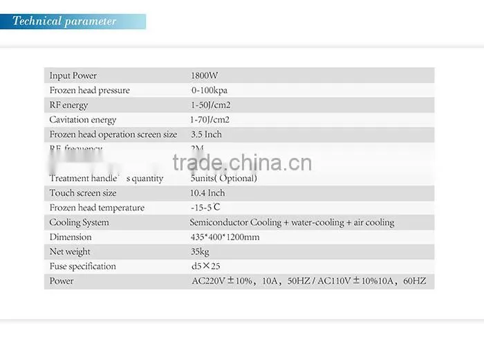 Fat Freezing Cryolipolysis Body Slimming Machine Vacuum Cavitation System
