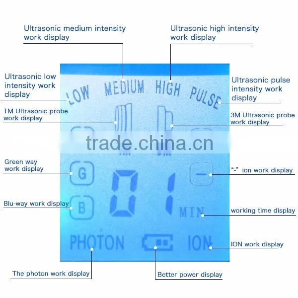 High Quality Multifunction Sonic Facial Electrical Treatments Beauty Salon Steam Device For Anti-Wrinkle
