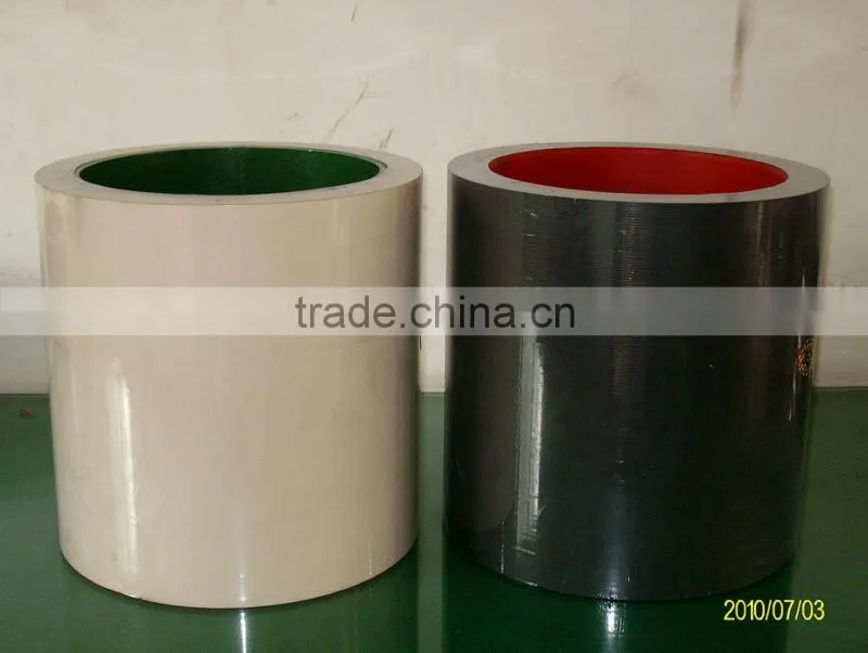 20" white/red/brown paddy hulling rubber roller.