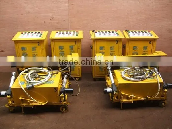 Automatic wall plastering machine/wall rendering machine