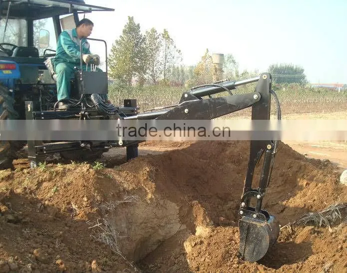 Tractor Hydraulic Pump powered backhoe