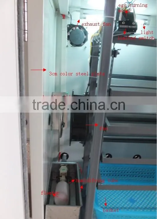 144pcs mini automatic egg incubator