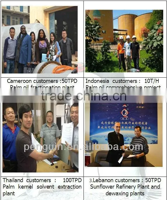 30-300TPD zhengzhou QIE rapeseed oil refining machine