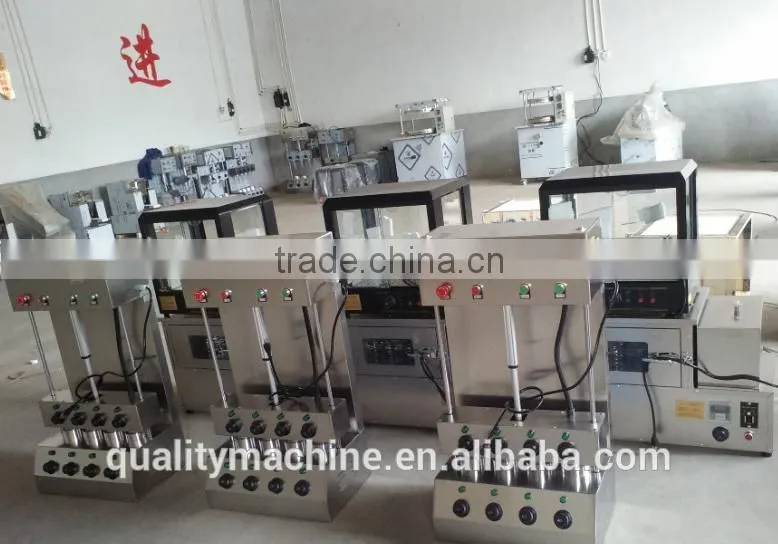 Rolled pizza making machine/cone pizza machine/pizza cone machine for hot sale