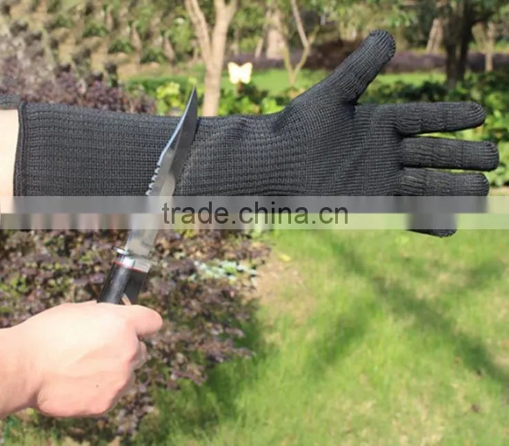 Resistant long sleeve cut resistance gloves ,amd high quality & best seller