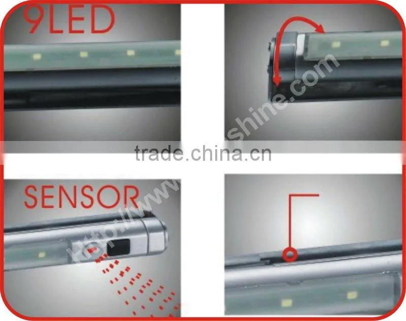 hot strip night led light motion sensor hallway light with battery