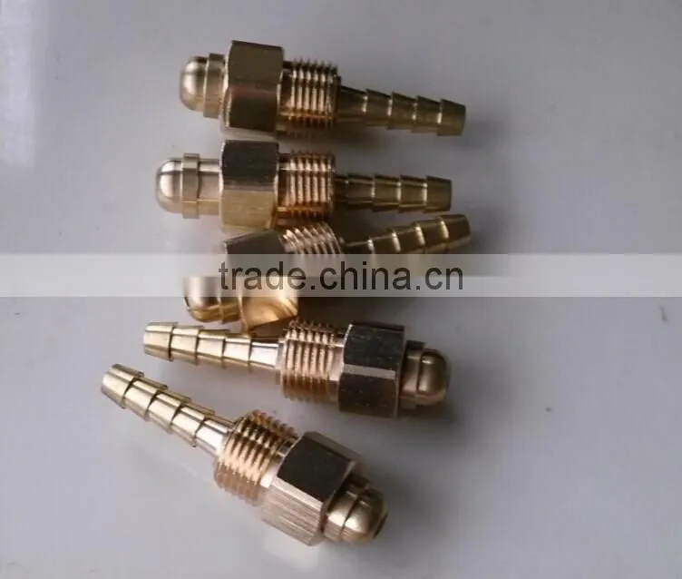 brass fitting & copper fitting High quality straight barbed brass hose fitting