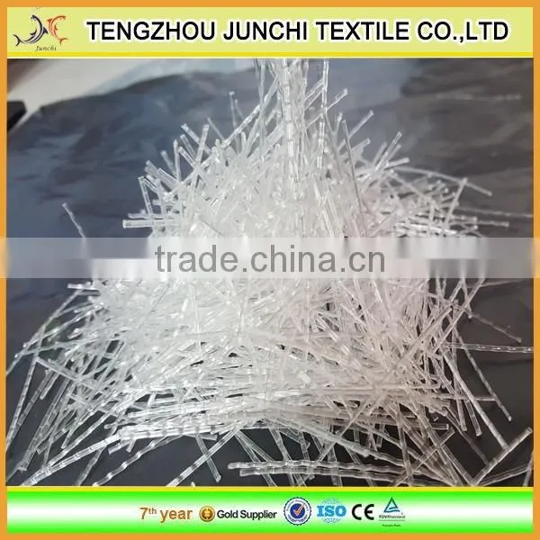 factory 20-60 mm raw white pp macro fiber
