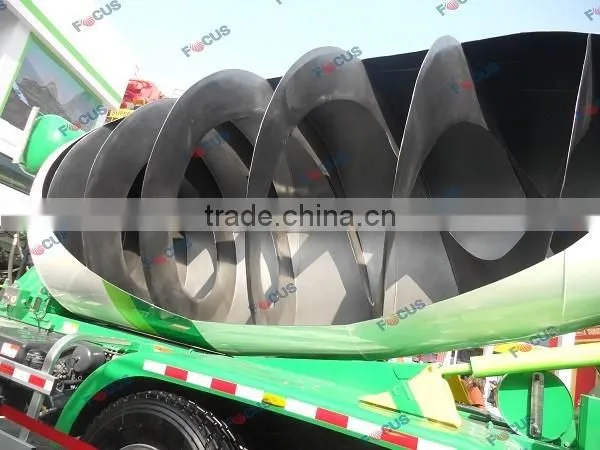 Professional Steyr Chassis 8m3 Concrete Truck Mixer with Low Oil Consumption