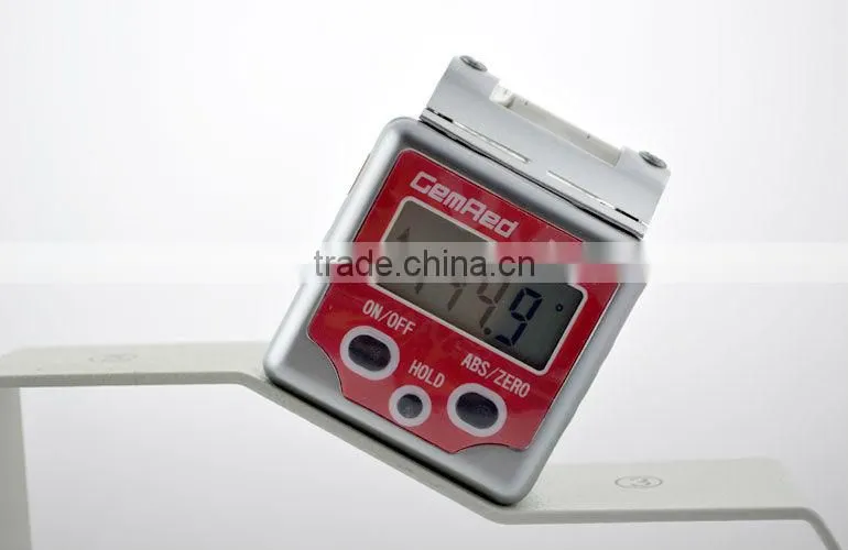 full metal with spirit level Angle measuring gauge