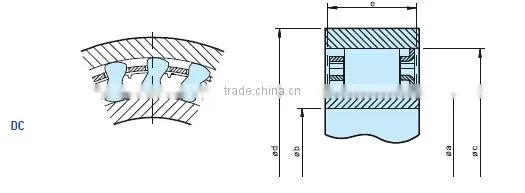 One Way Clutch Bearing DC10323A-3C