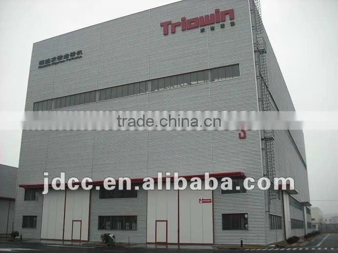 modern light steel structure frame warehouse shed