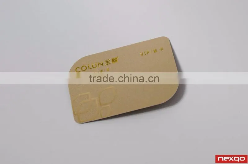 Custom pvc membership barcode key tag pvc card for VIP member
