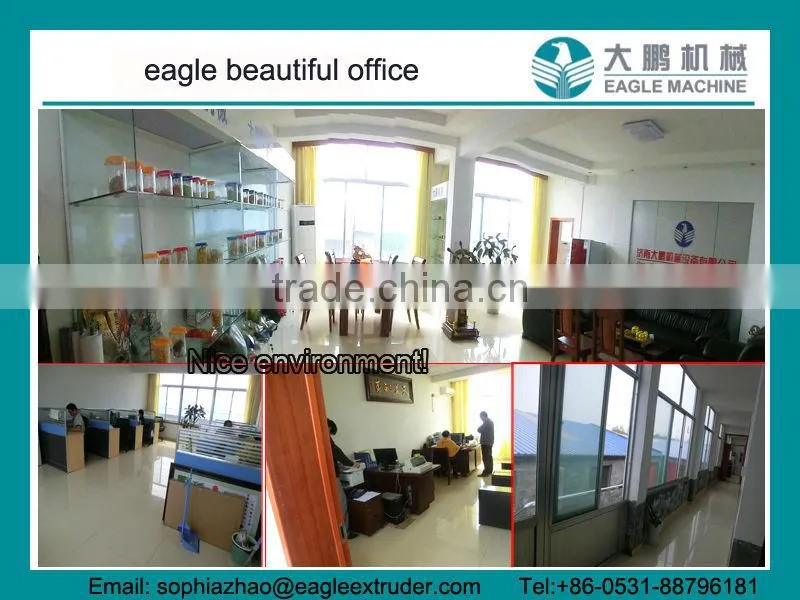 Extrusion corn flour puff snack production line from Jinan eagle 0086 18678800276