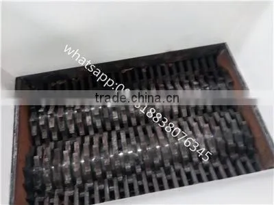 JT-400 Small model Double shaft Tire shredder machine with Low price