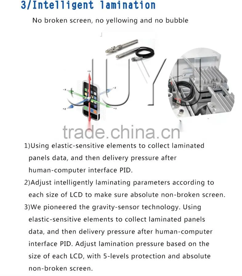 Professional 2 in 1 lcd repair machine vacuum glass laminator with air bubble film foam removing machine oca laminating 12 inch