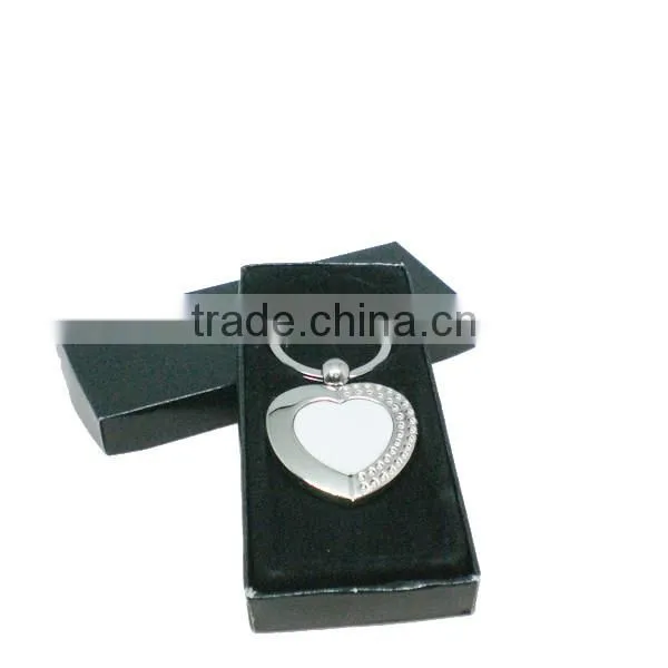 Sublimation Small Metal Key Chain Key Fasteners