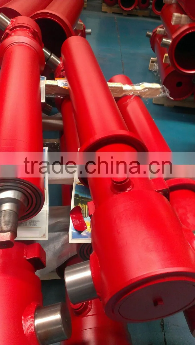 China famous tipper dump truck hydraulic cylinder