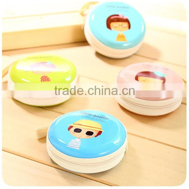 J475 Yellow Colo Clear Coin Bag with high quality