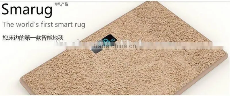 2016 The World's First Smart Rug Intelligent measuring weight Rug Smart Electric Rug