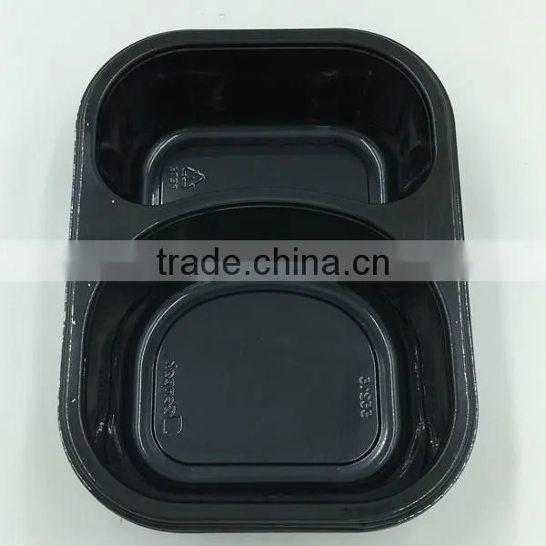 Disposable Microwaveable Plastic Take Away Safe Bento Lunch Box