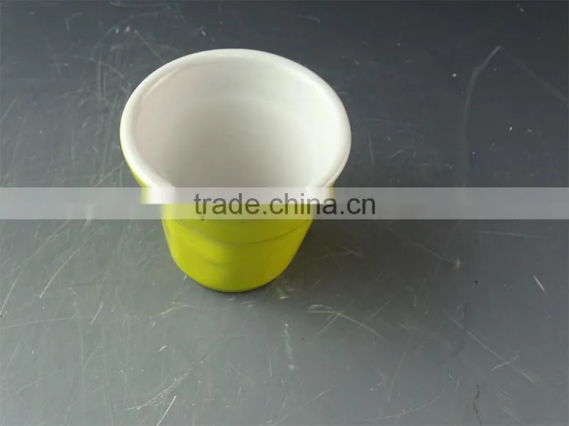 wholesale high quality glazed ceramic beer cup , cheap coffee mug in stock