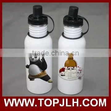 Sublimation Sports Bottle With Leak Proof Flip Top Straw Cap