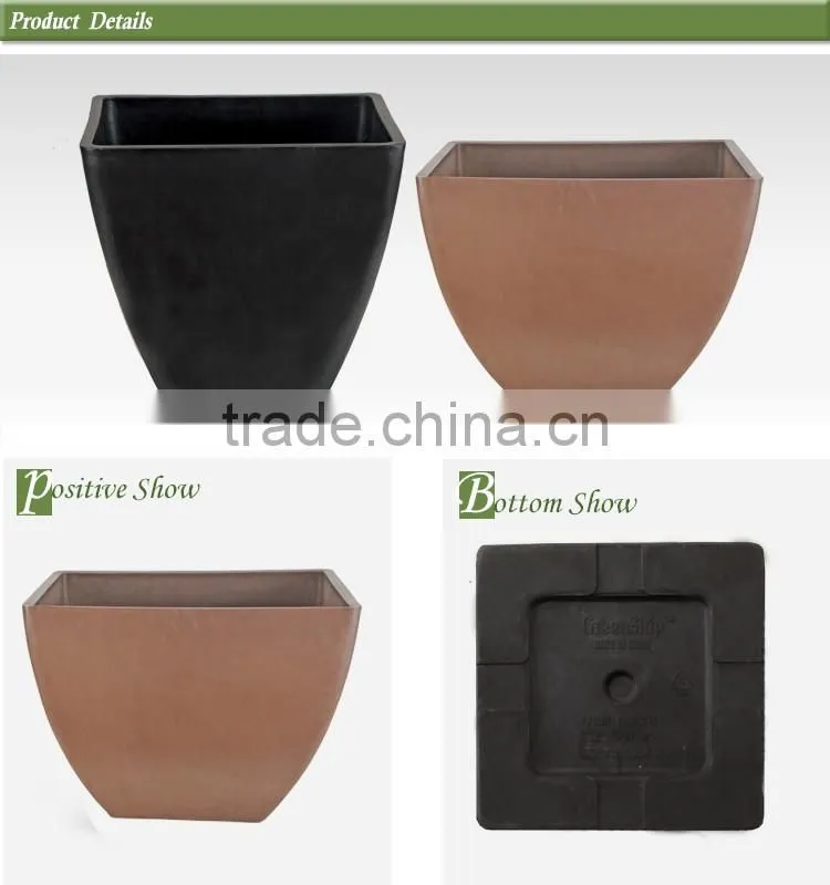 hot popular decoration flower pot for home interior/20 years/UV protection