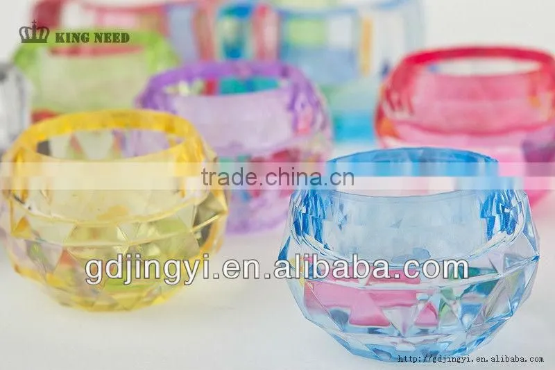 Dongguan romantic led candle holder for decoration