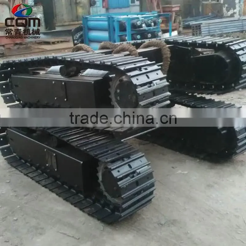 High quality drill rig steel track undercarriage/drill rig steel track undercarriage