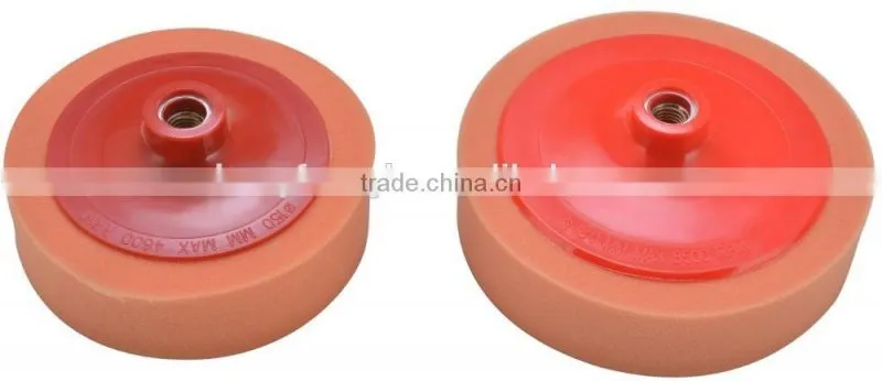 buff wheel sponge wheel polishing abrasive disc with plastic