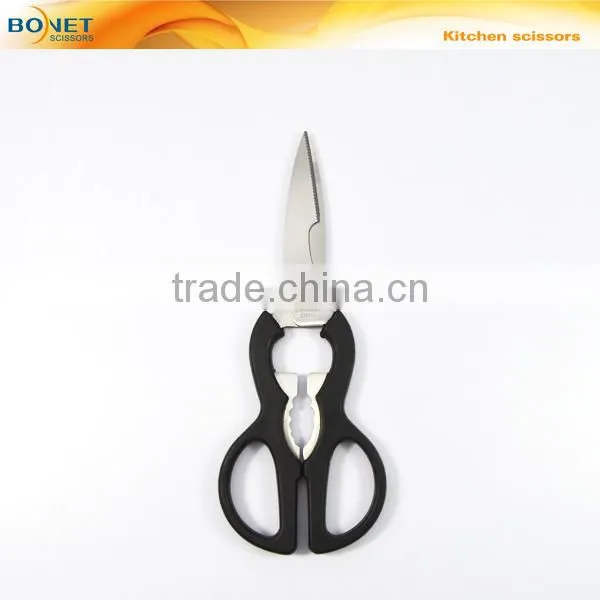 S53014 8" Useful Black handle ideal kitchen scissors