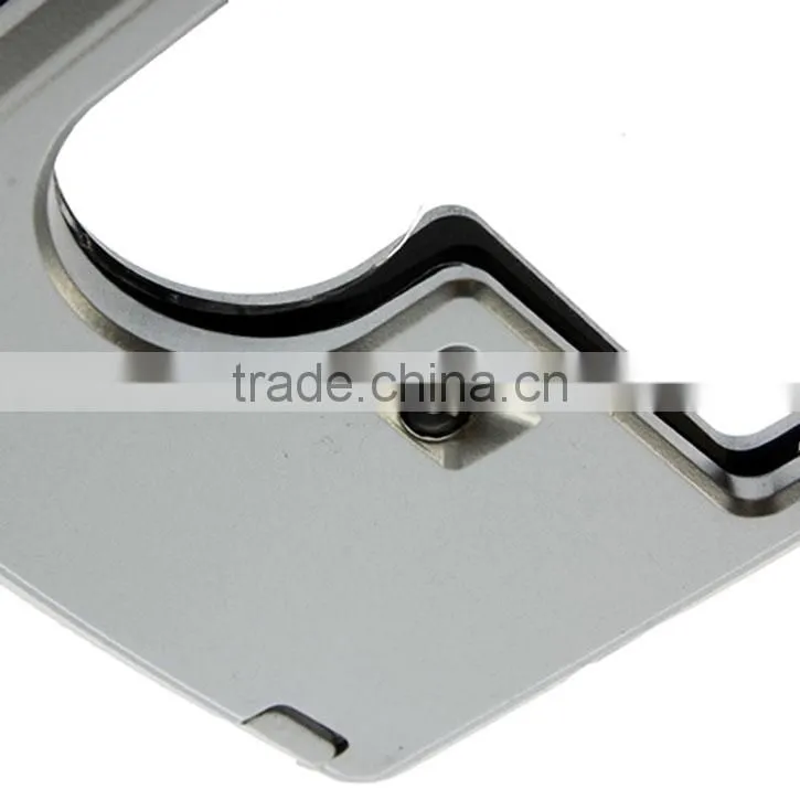 Credit Card 3x 6x LED Light Head Magnifying Glass Lamp Jewelry Loupe Magnifier + Leather Case