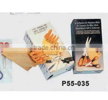 Barber scissor set comb