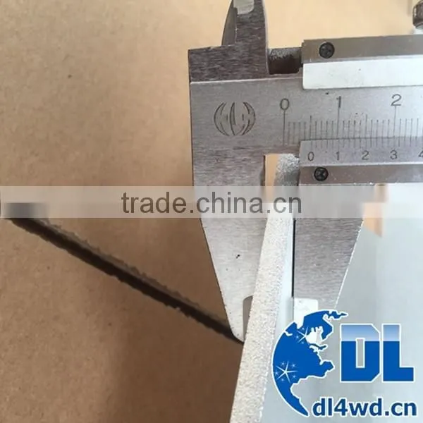 Alloy aluminum plate White color for Toyota Hilux Vigo