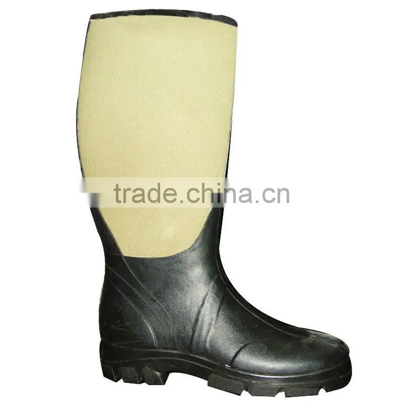 neoprene rubber rain boots