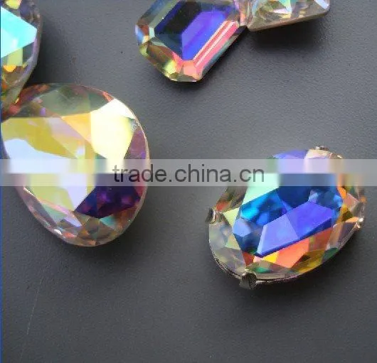 AB color crystal fancy stone