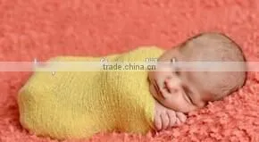 Wholesale Colorful Long Baby Photo Blanket Newborn Baby Photography Props